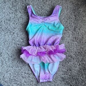 Cat & Jack Mermaid Girls' Swim Suit